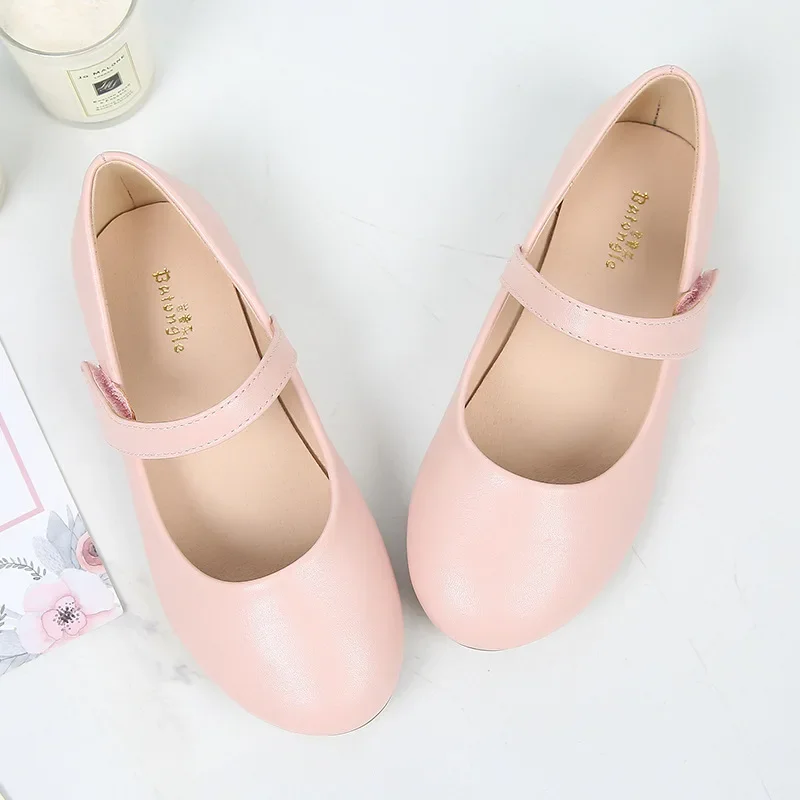 

Korean Version of Princess Shoes, Flats, Non-slip Children's Leather Shoes, Children's Sandals, Casual Shoes, Birthday Shoes