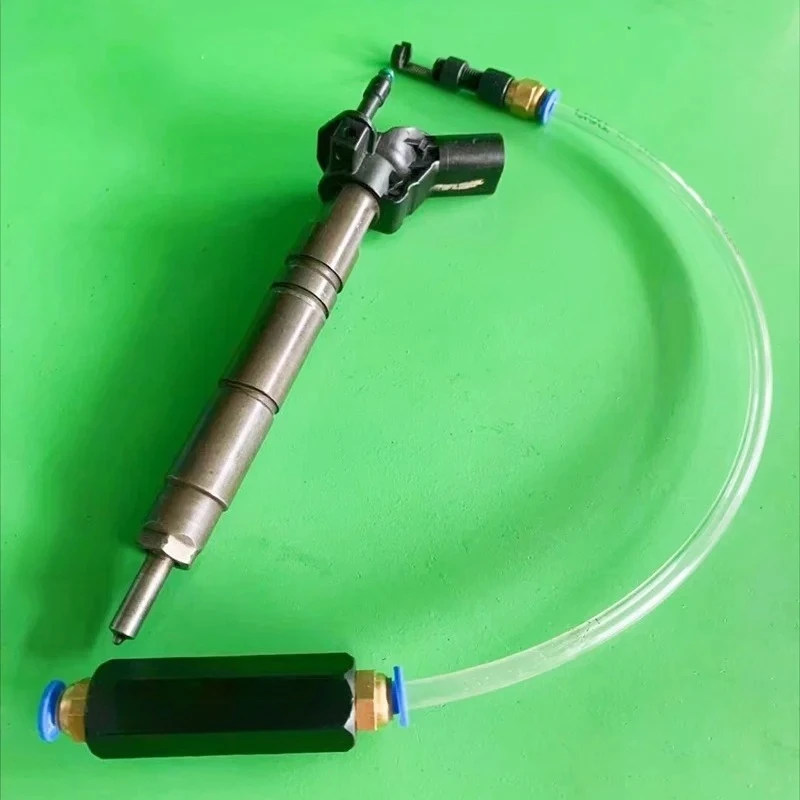 10bars Pressure CRIN Piezo Injector Test Oil Return Check Valve Booster Valve with Tube Quick Connect Joint CR Test Repair Tool