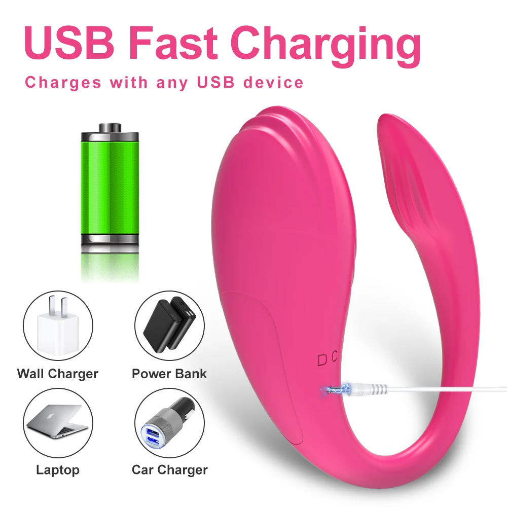 APP بلوتوث الاهتزاز الحب البيض هزاز المهبل G بقعة تهتز محفز يمكن ارتداؤها التحكم اللاسلكي الجنس لعب للنساء الكبار #5