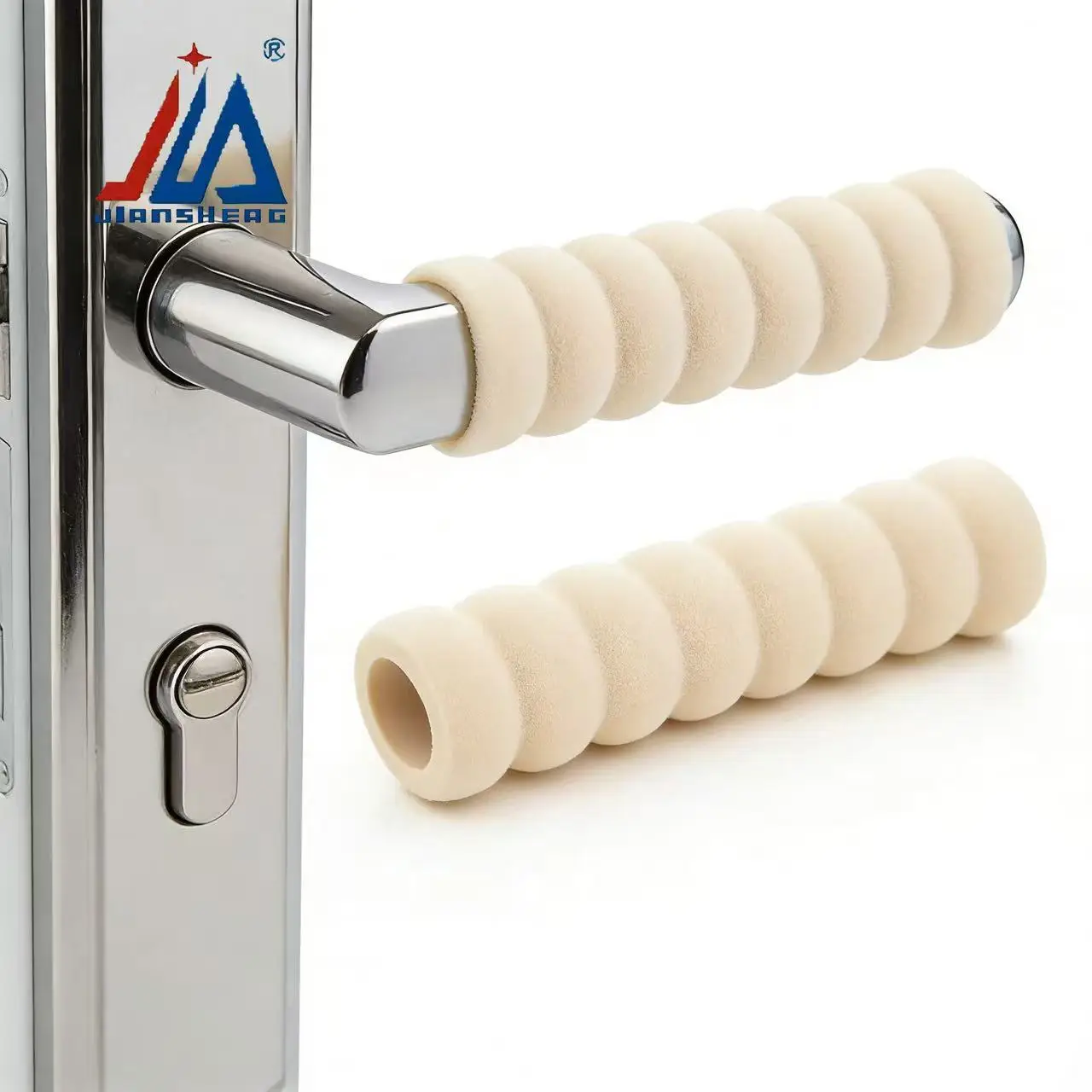 Baby Proofing Door Knob Covers - All-in-One Protection Against Bumps, Static & Pinching Safety Covers