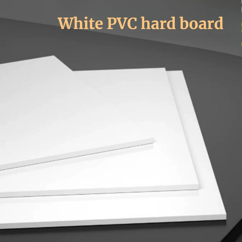 1-5pcs Thickness 2/3/4/5/6/8/10/12/15/20mm White PVC Board Plastic Hard Sheet for Electronic Equipment Etc 100x100~300x400mm