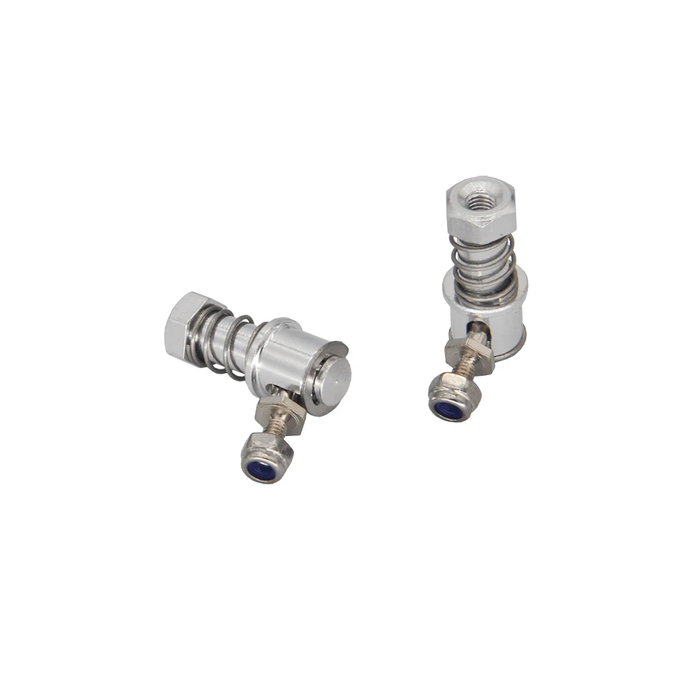 Hebilla de cabeza de bola de liberación rápida de Metal M3, varilla de timón del acelerador, localizador de resorte, ajustador de conexión de junta de hebilla para modelo de barco de coche RC