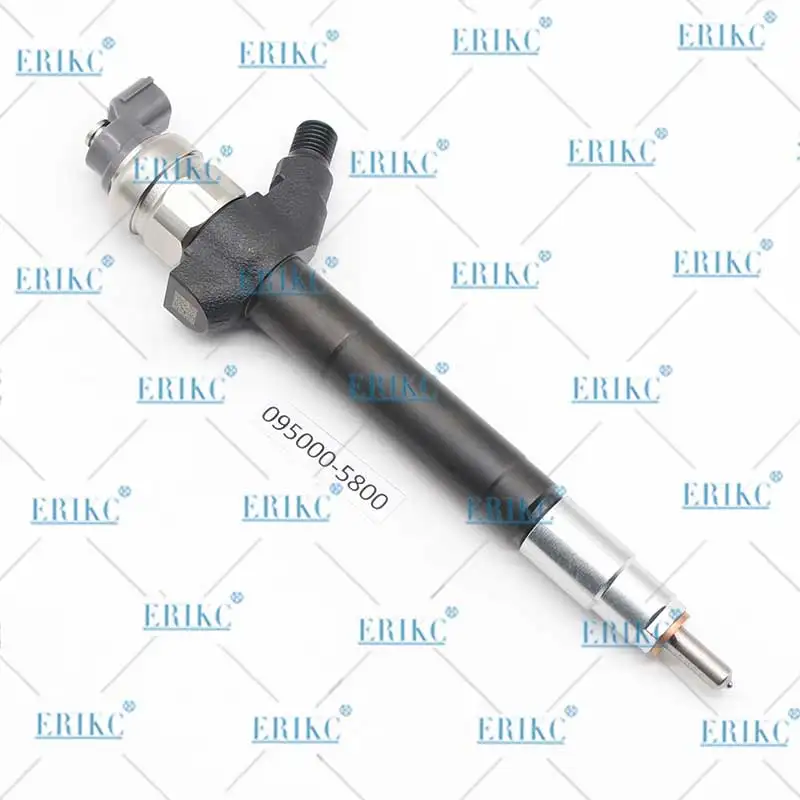 4PC 095000-5800 Diesel Injector 6C1Q-9K546-AC Common Rail Injection Nozzle 095000-5801 for CITROEN FORD FIAT PEUGEOT DCRI105800