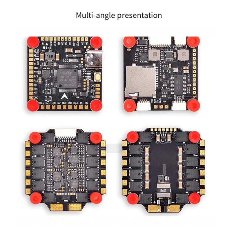 B29C-F405 V3S PLUS Stack F405 وحدة تحكم في الطيران BLHELI_S 65A 4In1 ESC 30.5X30.5 مللي متر لأجزاء طائرات بدون طيار RC FPV 5-15 بوصة حرة