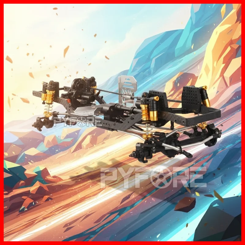 

D1RC D110 RC Crawler Chassis Non-Destructive Upgrade Frame for Competition Racing