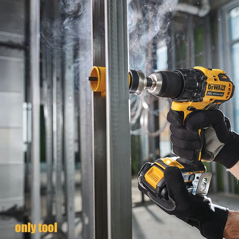 DEWALT DCD708 20V Brushless Cordless Drill 1/2-Inch Atomic Compact Mini Electric Drilling Rechargeable Power Screwdriver Driver