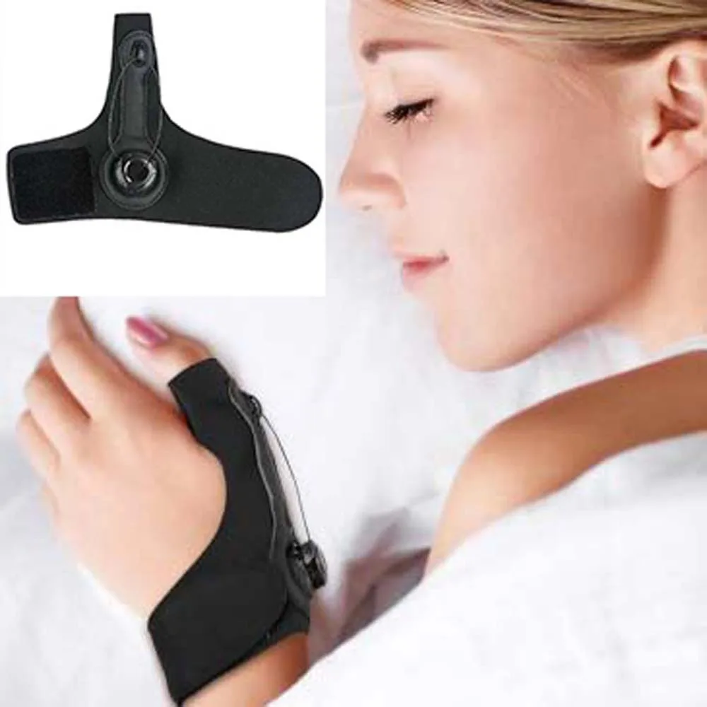 Compression Pain Thumb Protector Brace Thumb Immobilizer Sports Wristband Finger Wrist Support Black Hand Joint Relief