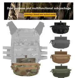 Bırak Dökümü Kılıfı Kompakt Molle Paketi Hızlı Bırakma Omuz Çantası Airsoft Yelek Plaka Taşıyıcı Airsoft Avcılık Alet Çantası