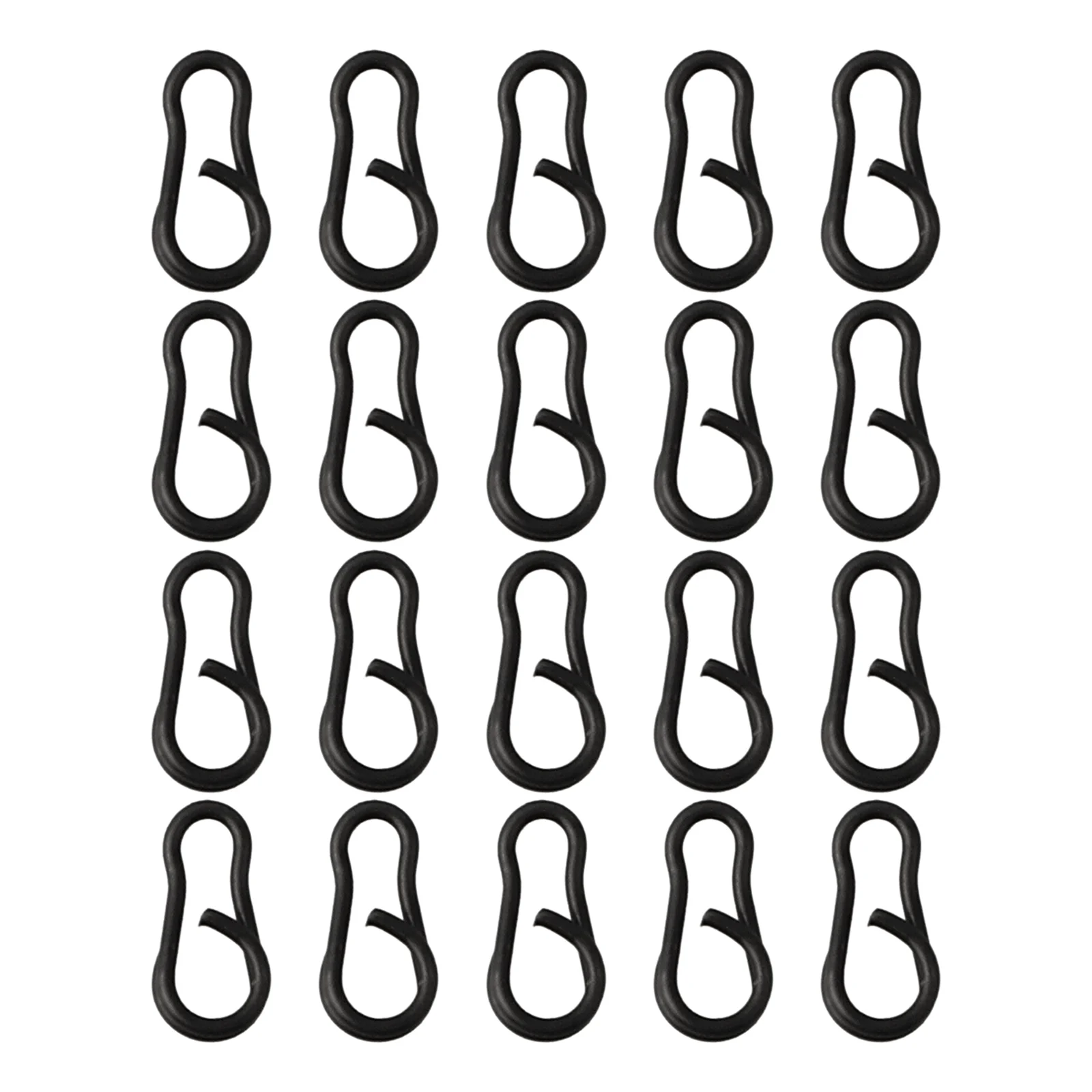 Fishing Snap Clips Stainless Steel Swivel Hook Snap 25pcs/lot Carp Terminal Tackle Speed Links 2023 New High Quality