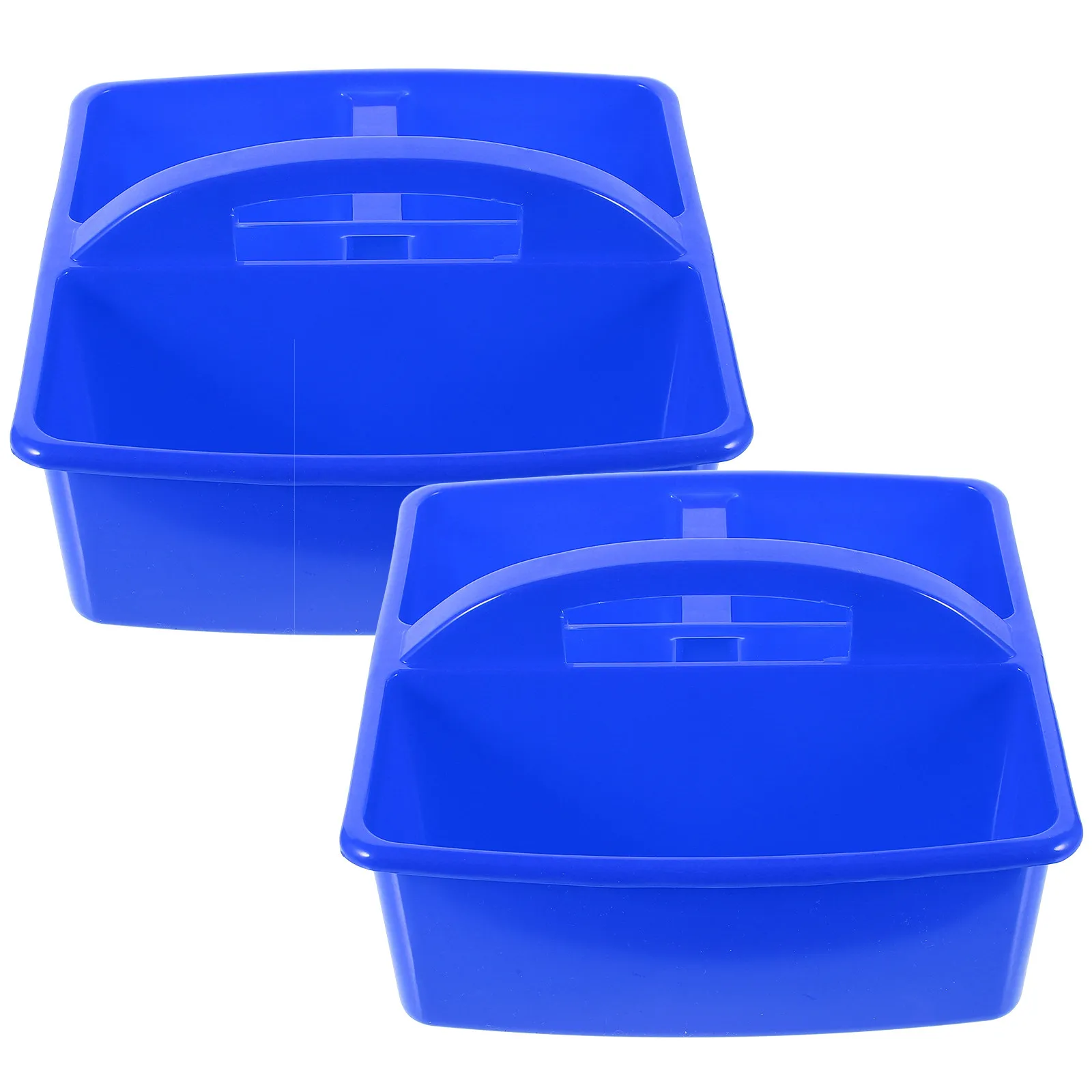 2Pcs Portable Stationery Storage Basket Art Holder Organizer Handheld Painting Tool Container Organizer Holder