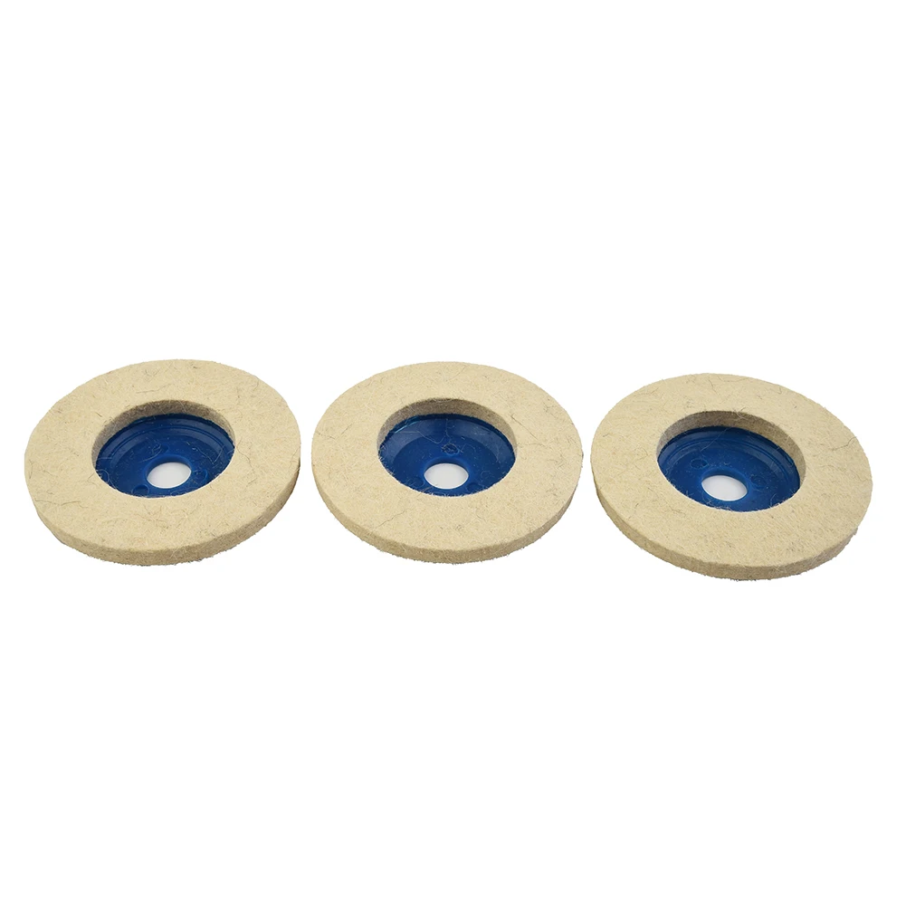 

4 Inch Polishing Wheel Disc For 100 Angle Grinder 100mm 3x Buffers Grinding Polishers Stainless steel Practical