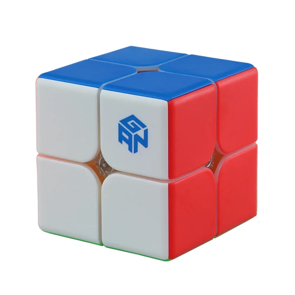 Cube magique de vitesse sans autocollant, GAN 249 V2, Jouets Fidget professionnels, Puzzle Gan 2x2, 249 V 2