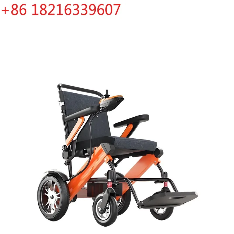 YAO 800 watt high-power intelligent electric wheelchair for the elderly, fully automatic folding disability