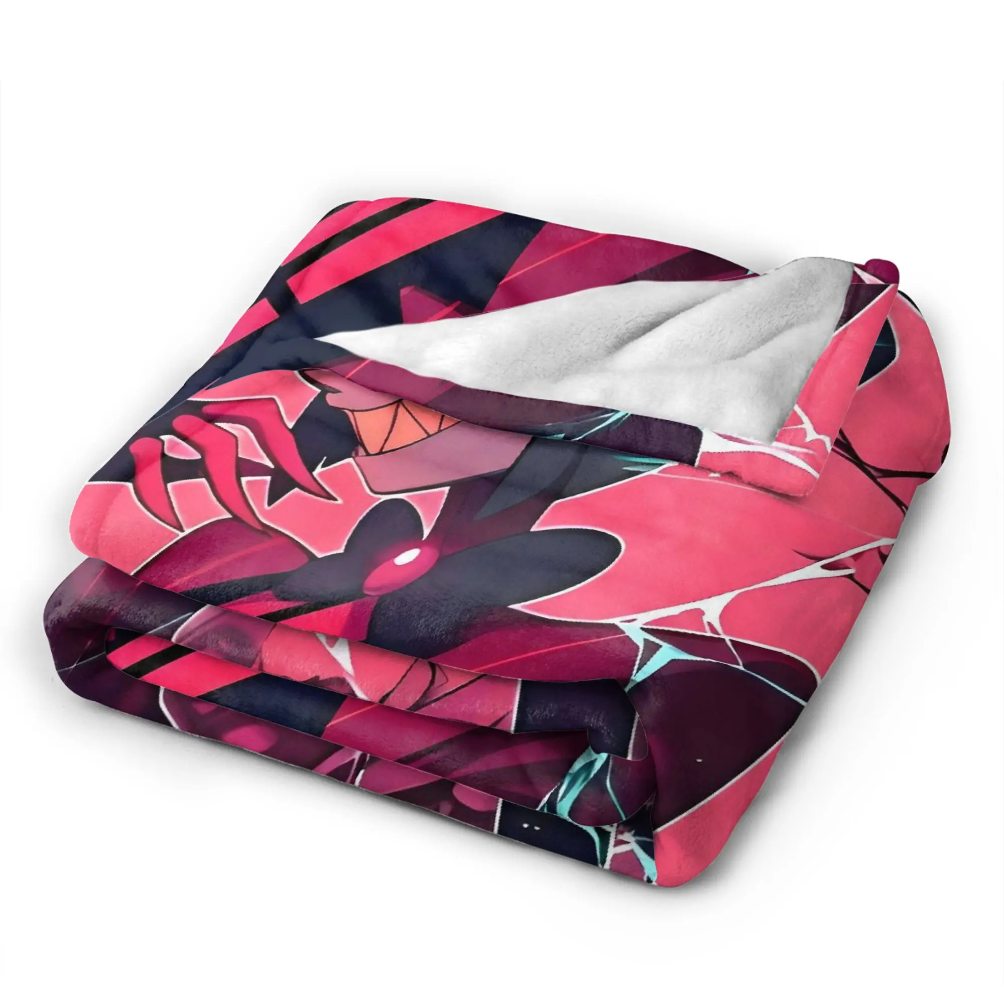VOX H-Hazbin Hotel Alastor Game Super Warm Blanket Plush Bedding Throws Fashion Couch Chair Flannel Bedspread Sofa Bed Cover