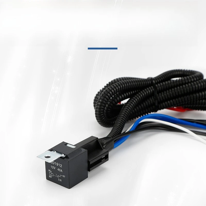 12V24V Horn Wiring Harness Snail Horn, Electric Horn Universal with 40A Car Relay