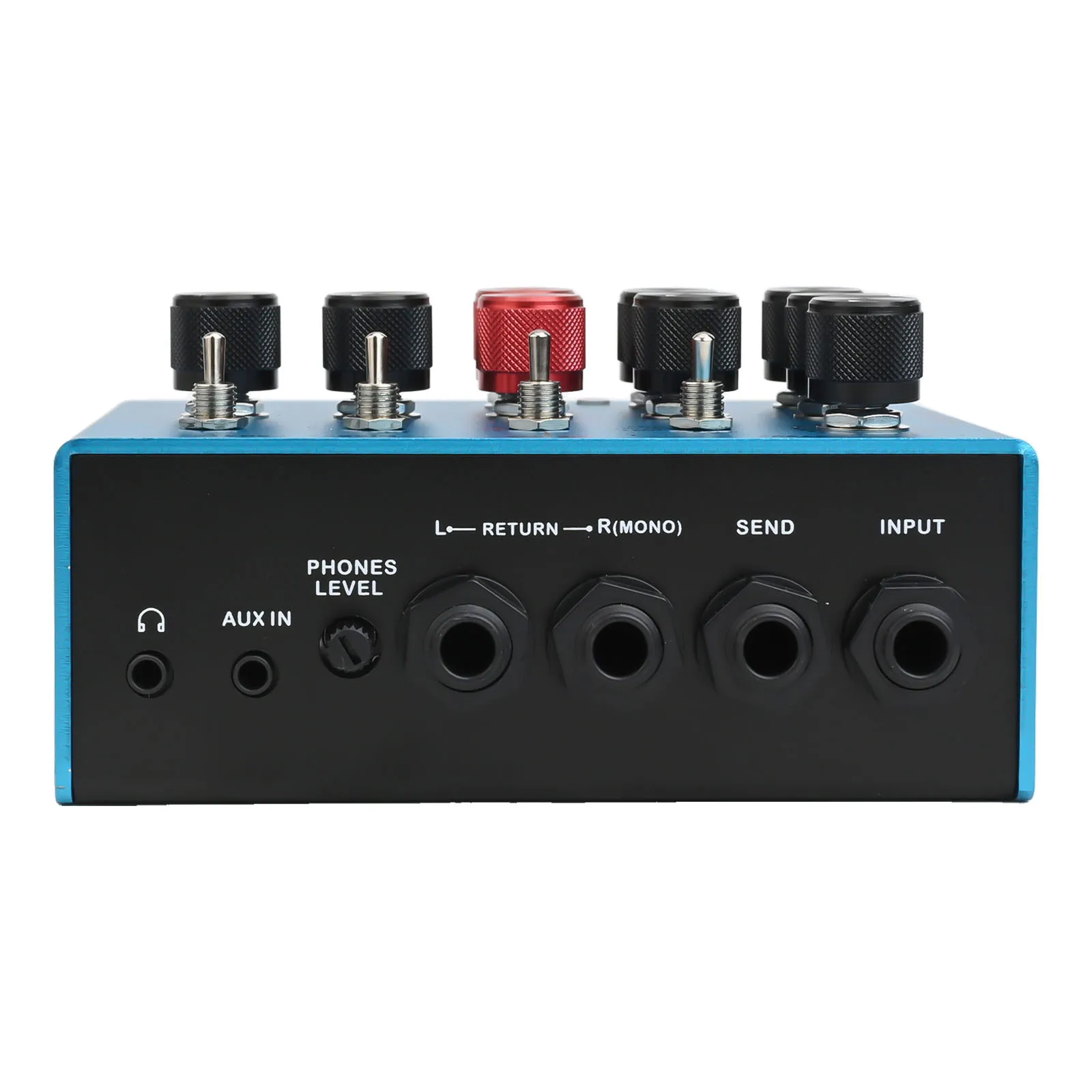 Compact Guitar Amp Simulator Pedal with Analog and Built in DI Output for Direct Recording or Live Performance