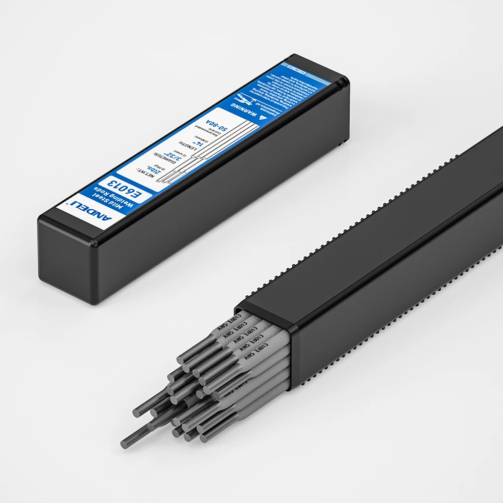 ANDELI MMA قضبان لحام E6013 E6011 2.4 مللي متر الكربون الصلب قوس لحام القطب قضبان لحام القوس المواد الاستهلاكية لحام #6