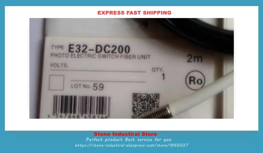 

5 шт./лот E32-DC200 E32-ZD200 E32-TC200 E32-ZT200 E32-DC200E E32-ZD200E E32-TC200E E32-ZT200E Новый оптоволоконный датчик в наличии