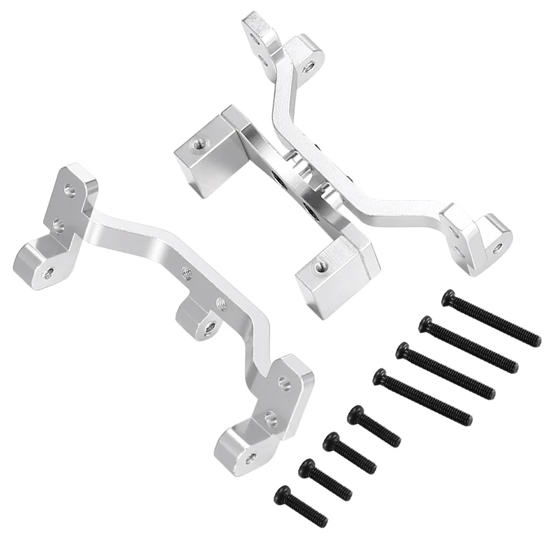 AS96-메탈 풀로드 베이스 시트 액슬 업 서보 브래킷 마운트 (WPL C14 C24 C14K C24K 1/16 RC 자동차 트럭 업그레이드 부품용)