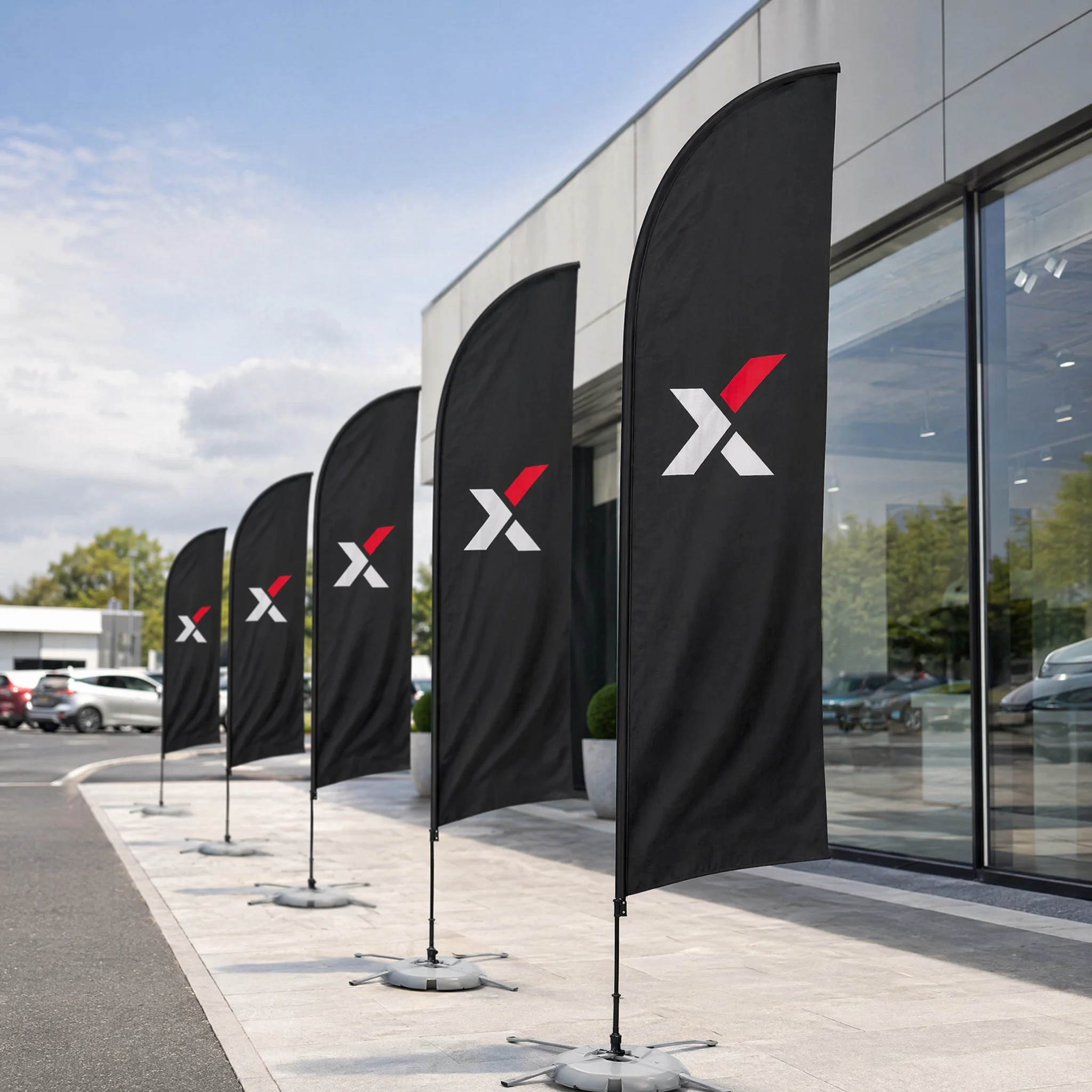 Customized Feather Flags,HAVE Flagpole,  Suitable for Commercial Exhibitions and Store Promotion Activities