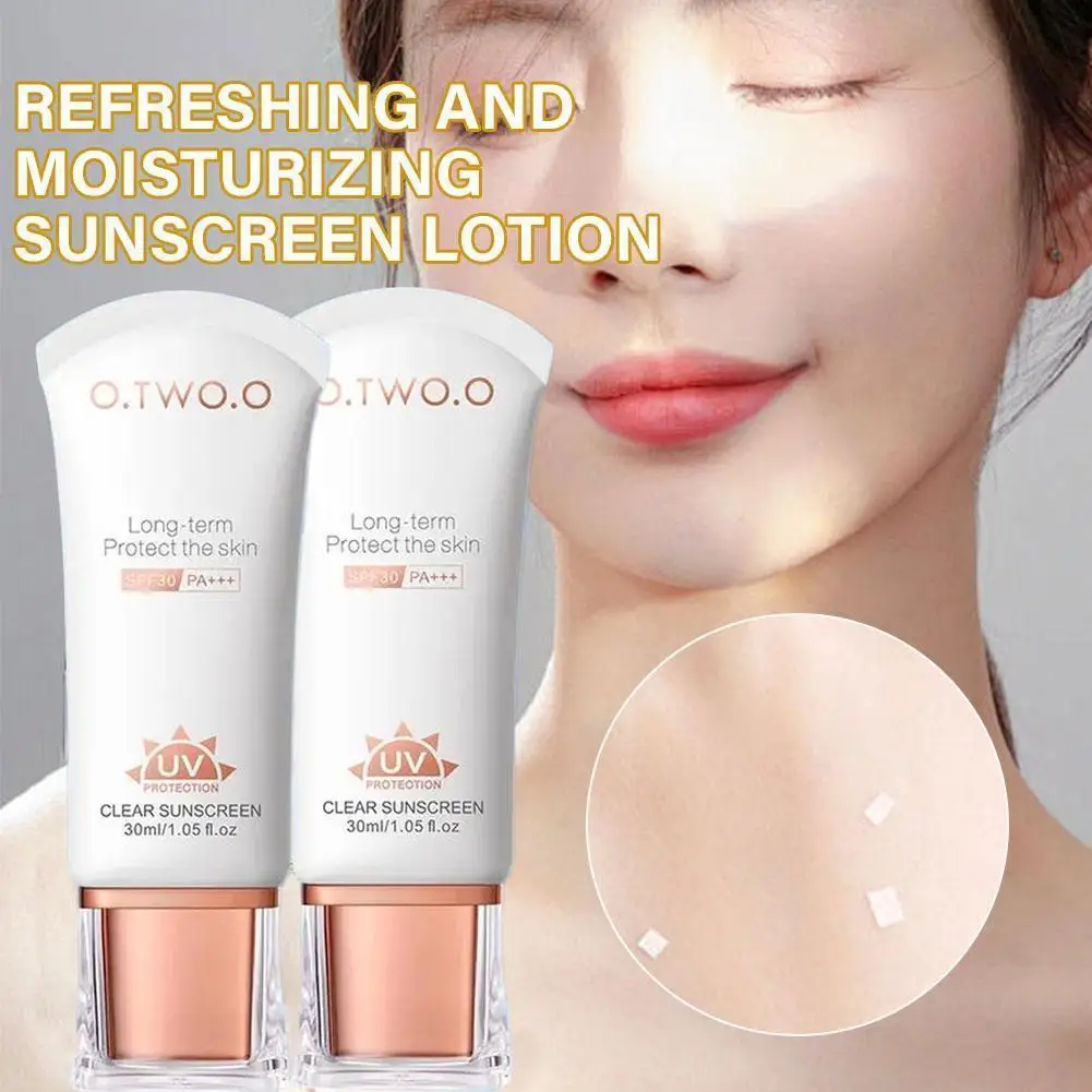 SPF30 PA+++ Sunscreen Whitening Isolation Lotion Sun Protection Moisturizing Brightening Skin Tone Skin Care Products