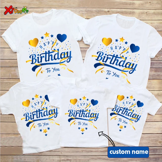 Camisetas de cumpleaños para parejas sale