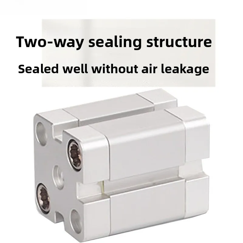 Multi stroke compact cylinder, high-precision wear-resistant standard pneumatic telescopic actuator accessories view 3