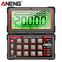 ANENG 623 20000 Counts Digital Flip Cover Multimeter Voltage Current NCV Induction Diode Capacitance Tester for Auto Repair