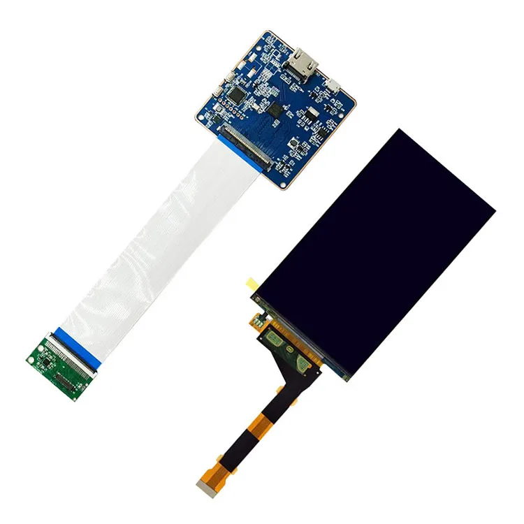 2025 LS055R1SX04 5.5 Inch 2K resolution  50 Pin MIPI DSI LCD 3D Printer Screen Display Panel Module with board