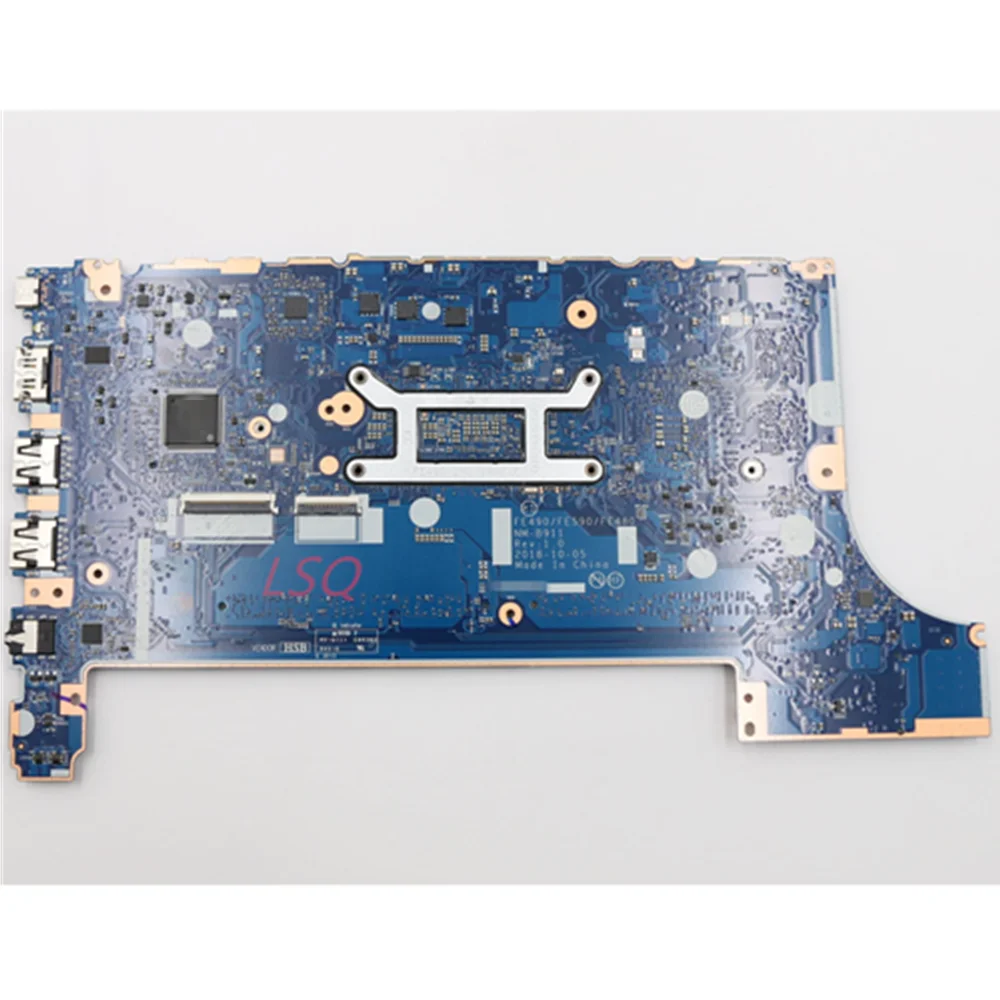 For Lenovo Thinkpad E490 E590 notebook Independent Graphics Motherboard CPU i7-8565U GPU:RX550 5B20V81854 5B20V81852