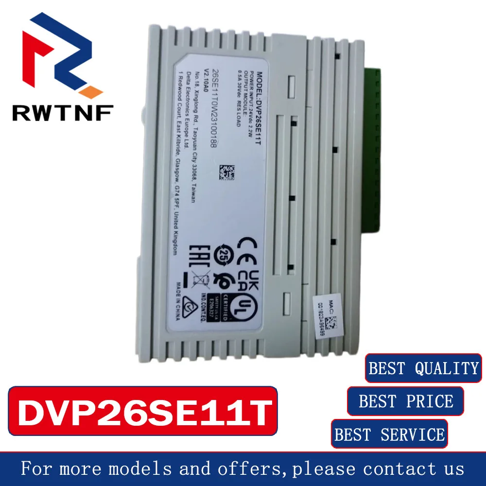 Brand New Genuine DVP26SE11T Delta Programmable Logic Controller PLC SE Series Network Host,100% original warehouse stock