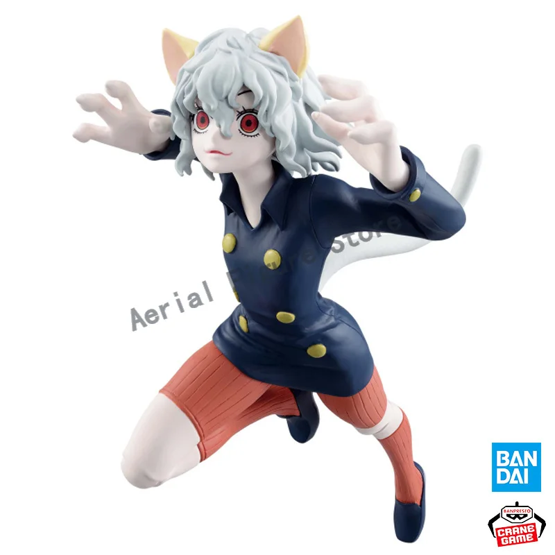 Modelo Original genuino BANPRESTO vibración estrellas Hunter×Hunter 16cm Neferpitou figura personaje modelo juguete colección de regalo