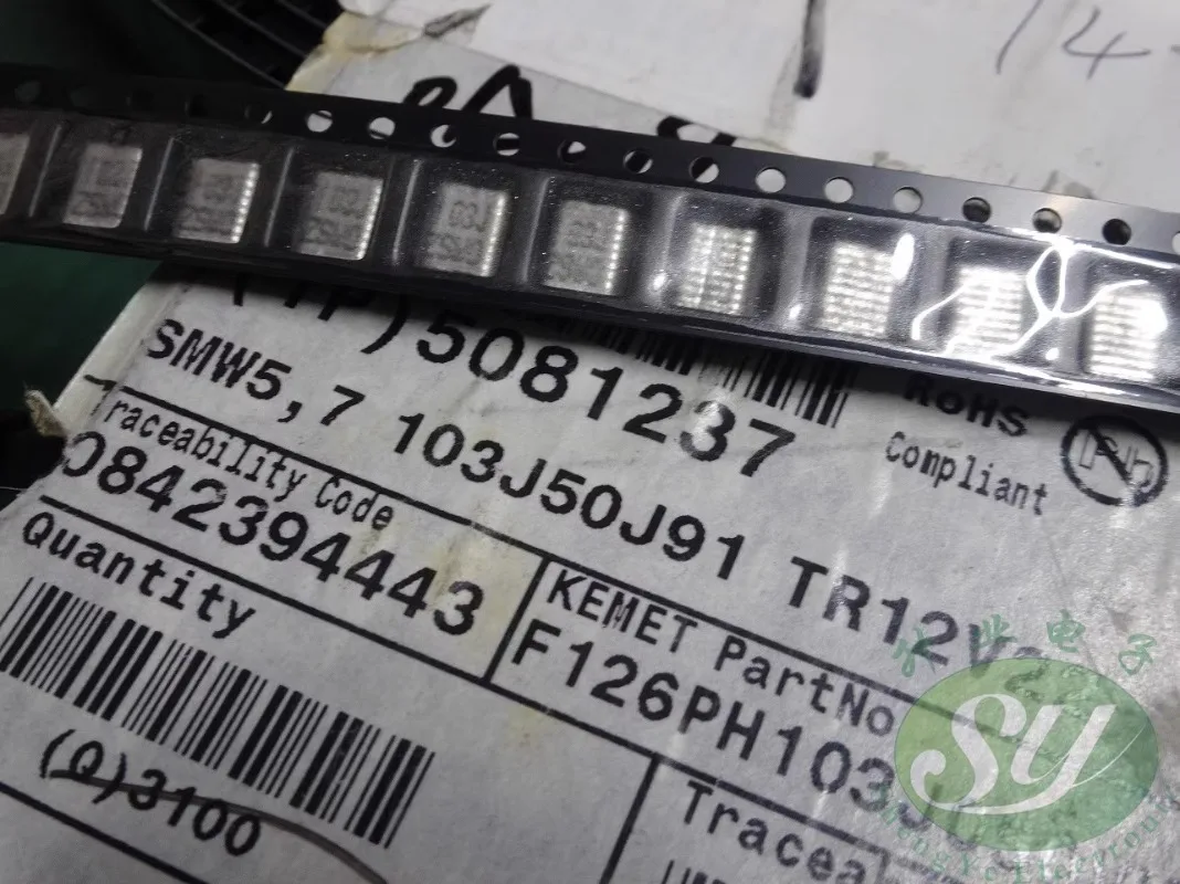 10PCS SMW5.7 0.01uf/50v 10nf 10000pf 103 New chip film capacitor