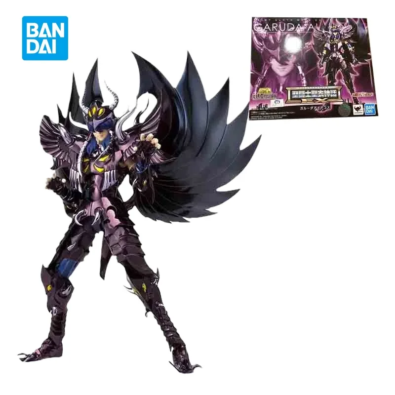 BANDAI-Grill Saint Seiya, Myth, Garuda, Ai186.Sles, Tissu Myth EX Ver, Original, En Stock Figurines d'Action de Dessin Animé, Collection de Jouets Miniatures