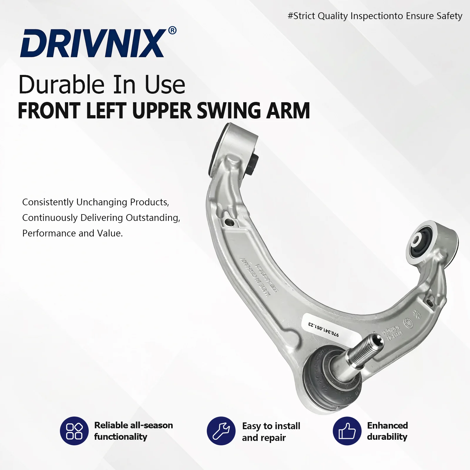 High Quality 1PCS Front Suspension Upper Control Swing Arm 97034105122 97034105123 For Porsche Panamera 970 2014-2016