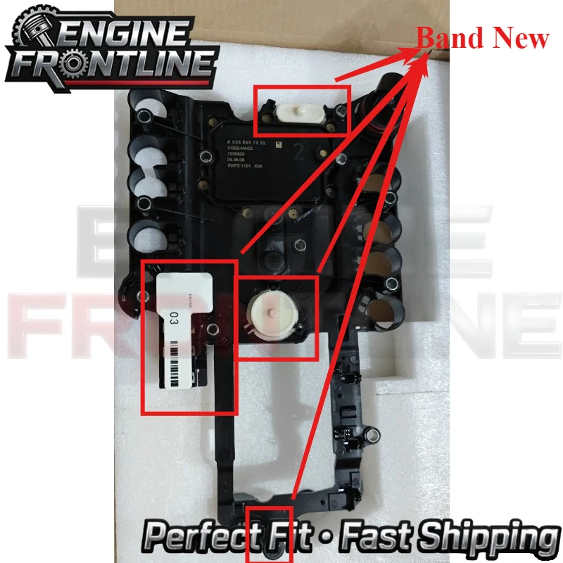 722.9 New Parts Improved Version TCU Suit For Mercedes Benz Control Unit Conductor Plate A0335457332 A0002702600