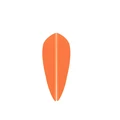50pcs Drop Orange