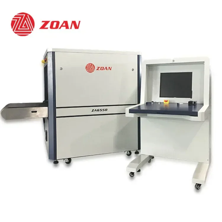 Máquina de digitalização de segurança de carga Máquina de raios X de bagagem Multi Energy X Ray Máquina de inspeção de bagagem