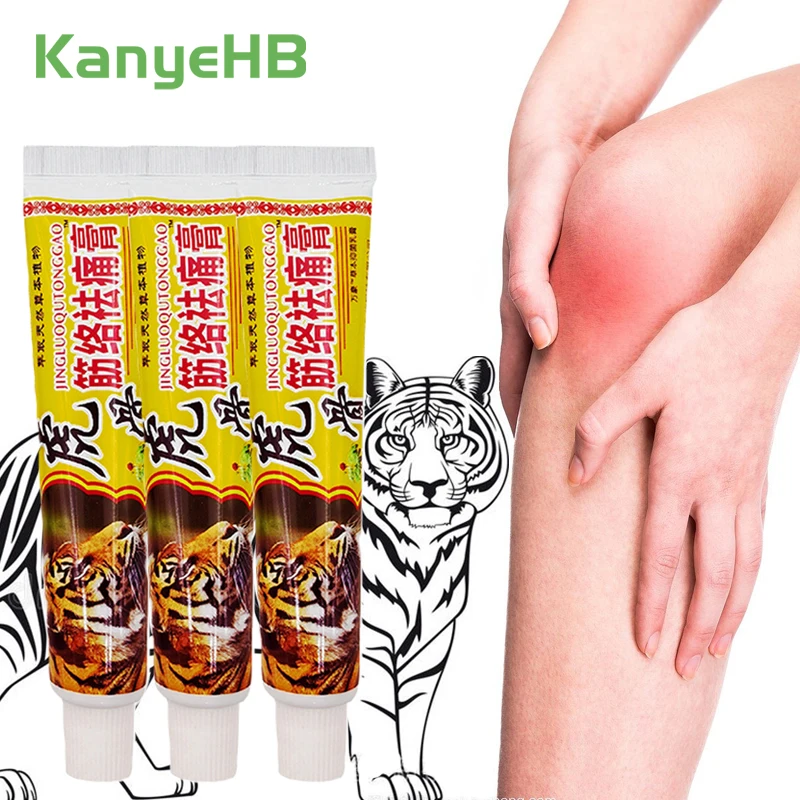 

3Pcs Pain Relieve Tiger Balm Herbal Medical Cream Muscle Knee Pain Arthritis Rheumatic Ointment For Pain In Joint Treatment A224