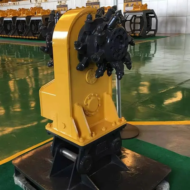 Excavator Rotary Drum Cutter Rock Mining Hydraulic Drum Cutter