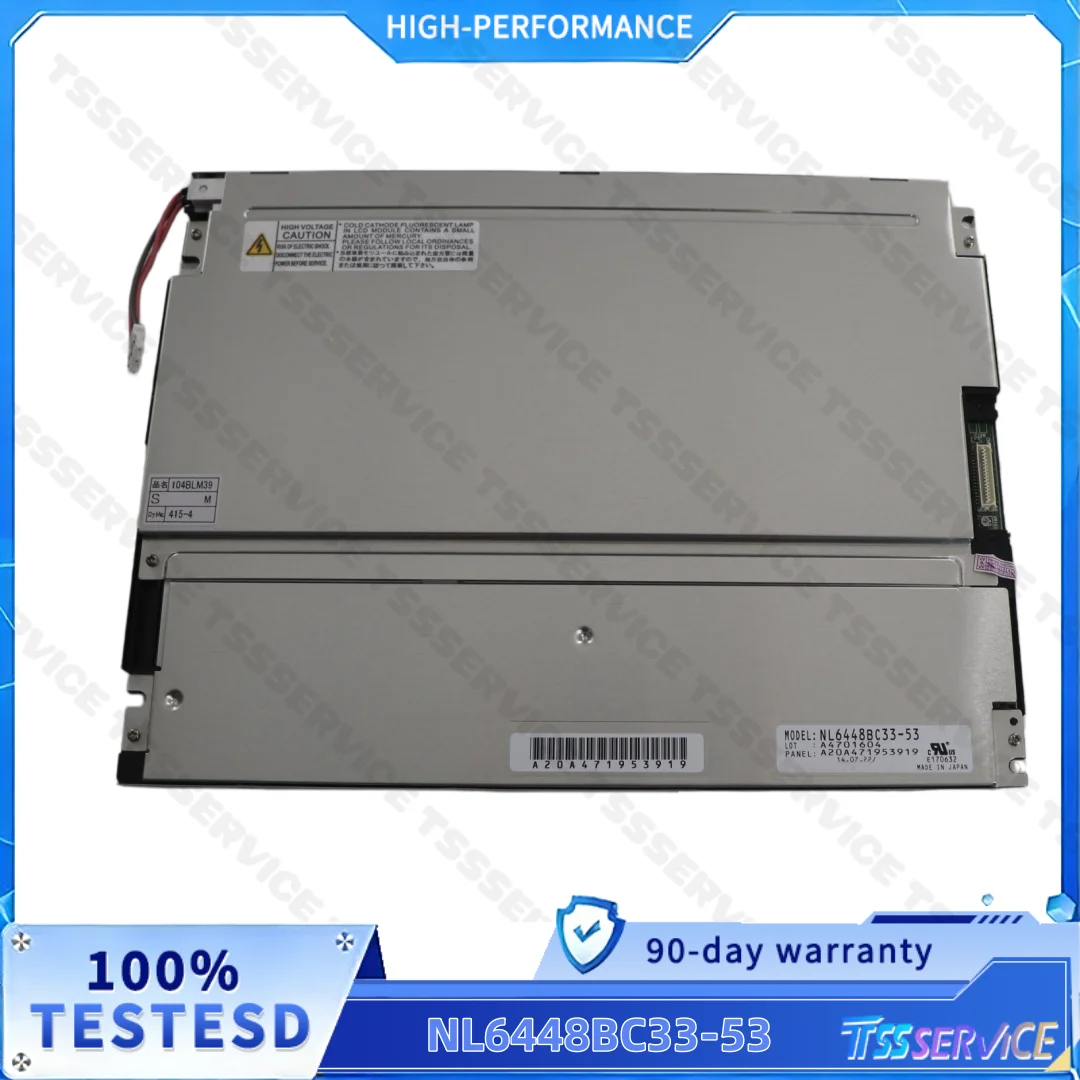 NL6448BC33-53 10.4 inch 640*480 Resolution LCD panel fast shipping