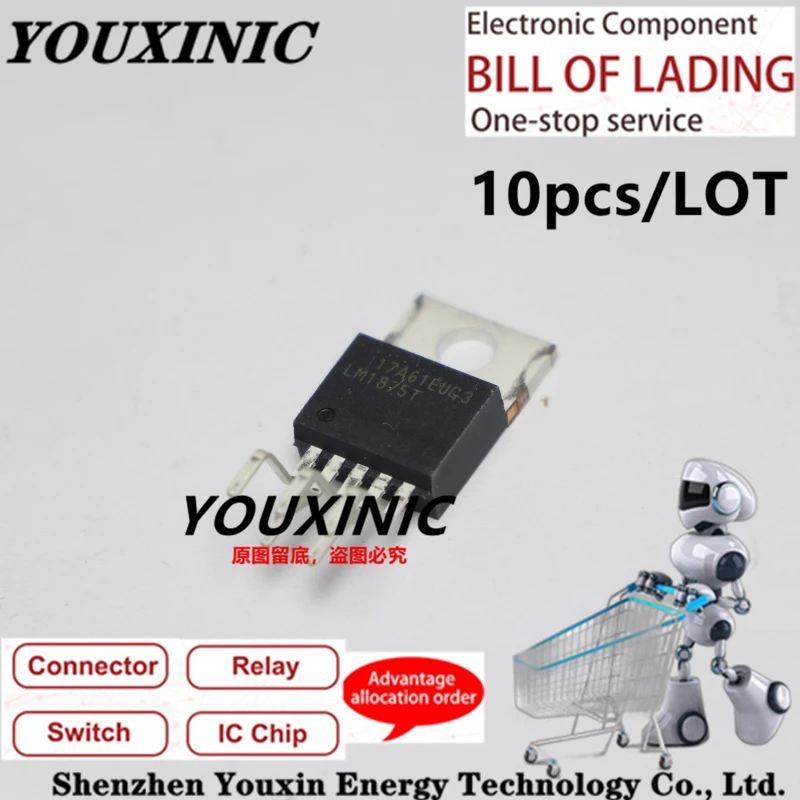 

YOUXINIC 2018 + 100 новый импортный оригинальный аудио усилитель LM1875T/NOPB LM1875T LM1875 TO-220