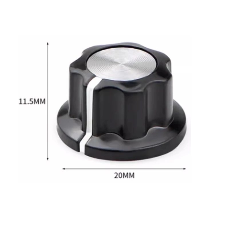 2 Stuks Wh138 WH138-1 Potentiometer Met Schakelaar 5K 10K 20K 50K 100K 250K 500K In Voorraad Groothandel