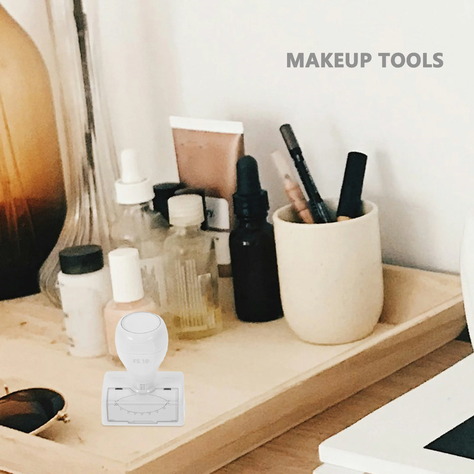 Timbro per pratica ciglia inferiori Strumento assistente per ciglia finte riutilizzabile durevole per strumento di estensione ciglia per trucco professionale