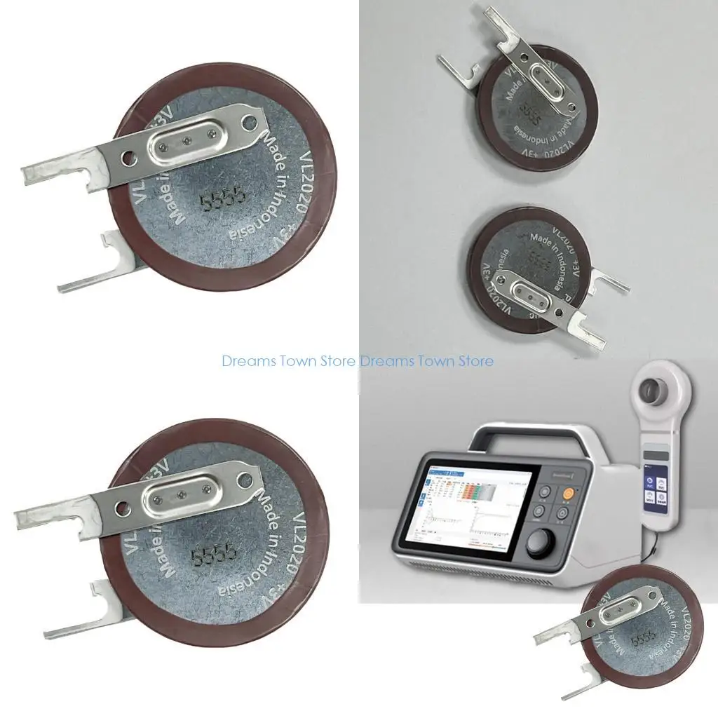 Batería recargable HX6A confiable VL2020 VCN 3V 20Mah optimizada para dispositivos médicos que necesitan energía equipo