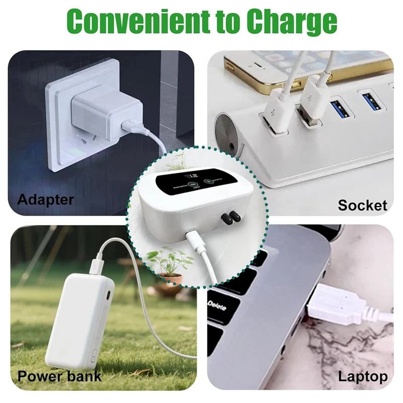 WiFi Smart Plant Watering System, Indoor Drip Irrigation Kit for 10 Plants, App Control, USB Rechargeable Retail