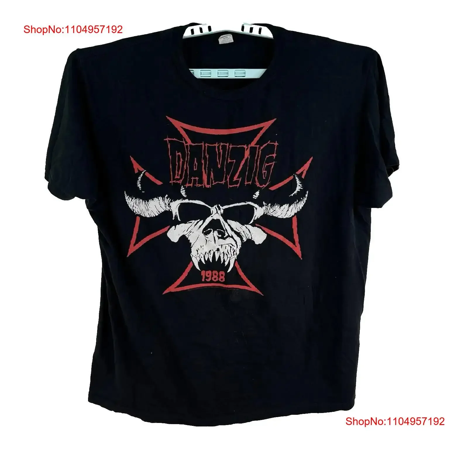 

Danzig Revolver 2022 Concert US Tour T Shirt Mens Size XL Black Optima Tag vintage Washed Versatile homme graphic Unisex