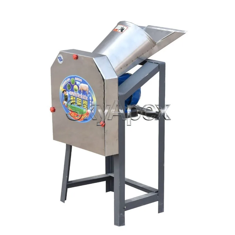 Stainless Steel Electric Lawn Mower Vegetable Chopper Multifunctional Animal Feed Making Farm Processing Machine