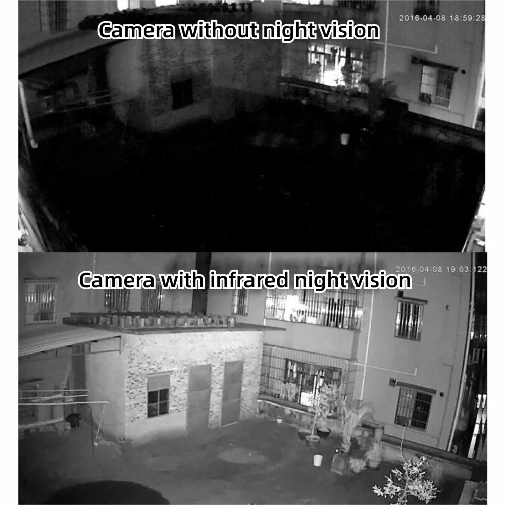 12V 4-LED Array Infrared Illuminator 850nm Wavelength Wide Angle Night Vision Fill Light IP66 Waterproof IR Auxiliary Light
