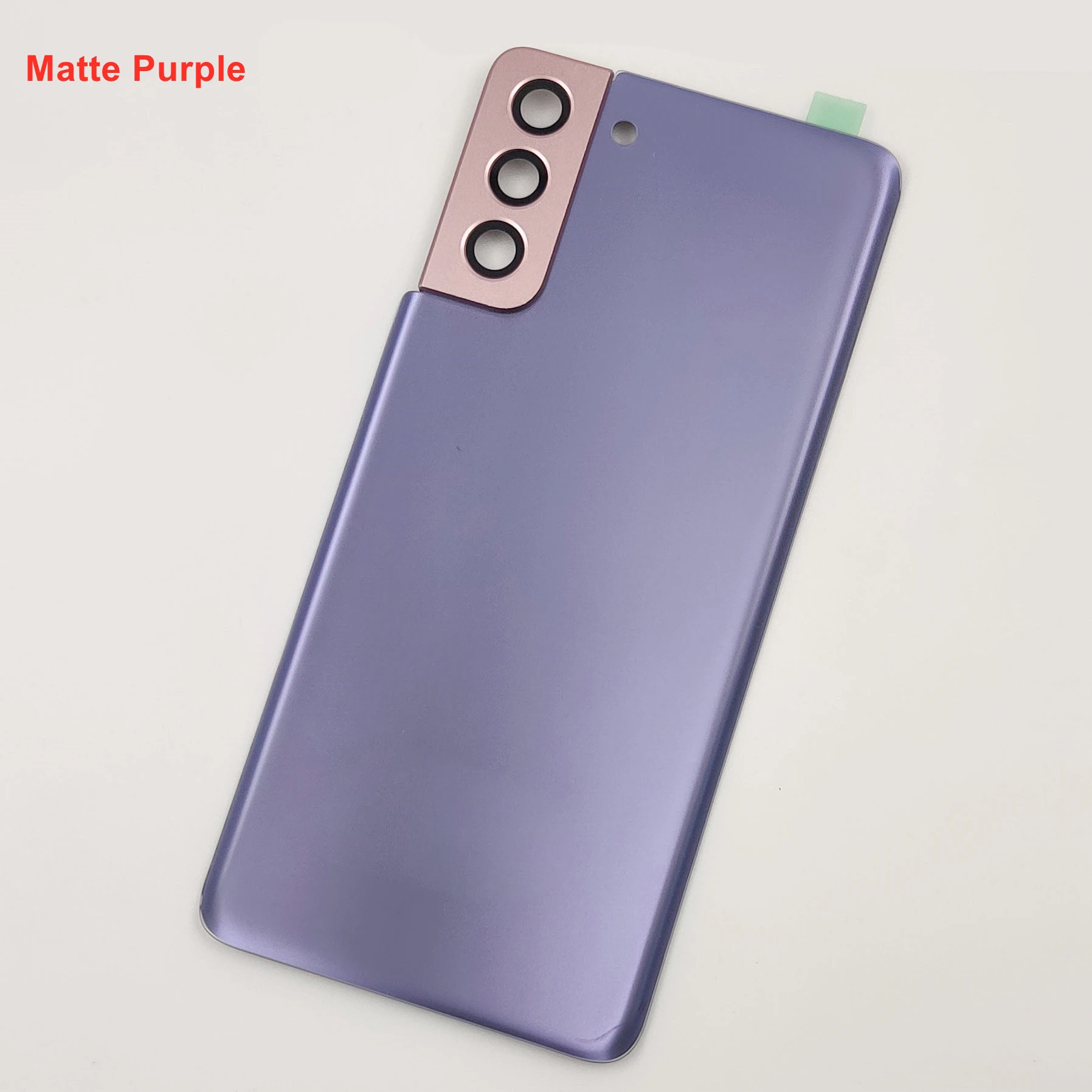 A+++ Matte Glass For Samsung Galaxy S21 Plus 5G Battery Cover Back Lid Door Rear Housing Case With Camera Lens Adhesive Sticker